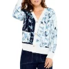 Budget 🎉 NIC+ZOE Atlantic Pacific Cardigan Blue Multi 🎁 -NIC+ZOE Sales unnamed file 1085