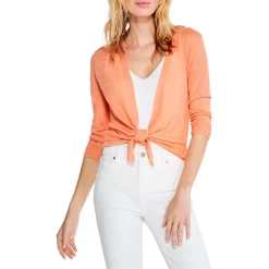 Coupon 👍 NIC+ZOE Lightweight Four Way Cardigan Nectarine 😀 -NIC+ZOE Sales unnamed file 1092
