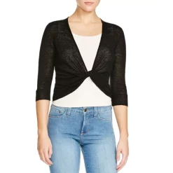 Brand new ⌛ NIC+ZOE Petites Lightweight Four-Way Cardigan Black Onyx 🌟 -NIC+ZOE Sales unnamed file 1097