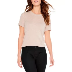 Best Pirce ✨ NIC+ZOE Crewneck Short Sleeve Sweater Black Onyx 🥰 -NIC+ZOE Sales unnamed file 113