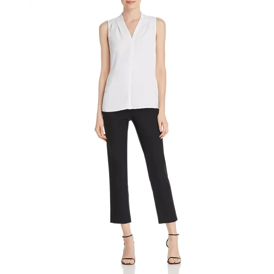 New ⌛ NIC+ZOE Petites Easy Day-to-Night Top Paper White ❤️ 5 New ⌛ NIC+ZOE Petites Easy Day-to-Night Top Paper White ❤️ - Image 3