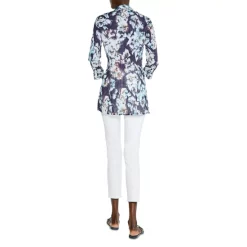 Top 10 🤩 NIC+ZOE Denim Blooms Crinkled Blouse Blue Multi 🎉 -NIC+ZOE Sales unnamed file 1177