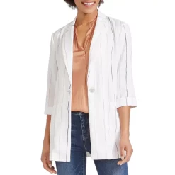 Brand new ๐ NIC+ZOE NIC And ZOE Line Up Blazer White Multi ๐