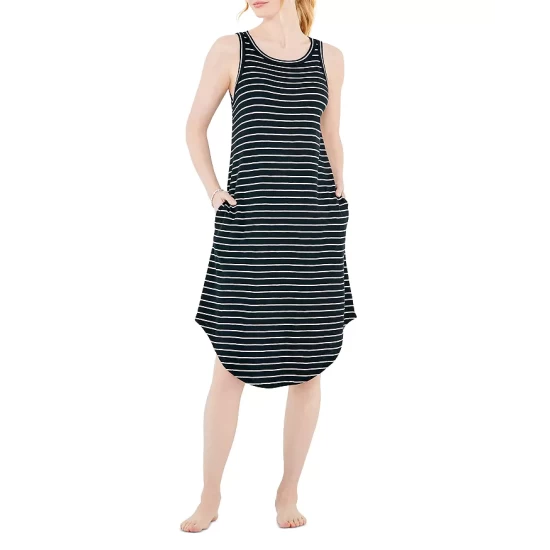 Discount โ NZT NIC+ZOE Striped Tank ๐ Dress Black Multi โ๏ธ 6 Discount โ NZT NIC+ZOE Striped Tank ๐ Dress Black Multi โ๏ธ - Image 4