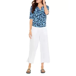 Brand new 🧨 NIC+ZOE Coastal Vines Top Blue Multi ✔️ -NIC+ZOE Sales unnamed file 1256
