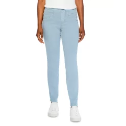 Hot Sale ❤️ NIC+ZOE All Day High Rise Straight Leg 👖 Jeans In Stone Blue 😀