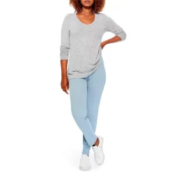 Hot Sale ❤️ NIC+ZOE All Day High Rise Straight Leg 👖 Jeans In Stone Blue 😀 -NIC+ZOE Sales unnamed file 1278