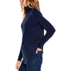 Flash Sale ❤️ NIC+ZOE Twinkle Turtleneck Sweater Rose 👏 -NIC+ZOE Sales unnamed file 128