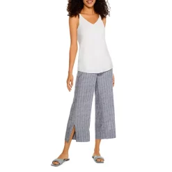 Deals 🔥 NIC+ZOE Petites Central Park Wide-Leg Pants Indigo Multi 😀 -NIC+ZOE Sales unnamed file 1285