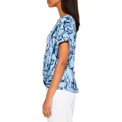 Coupon ✔️ NIC+ZOE Zig Zag Twist Front Tee Blue Multi 💯 -NIC+ZOE Sales unnamed file 1288