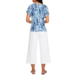 Coupon ✔️ NIC+ZOE Zig Zag Twist Front Tee Blue Multi 💯 -NIC+ZOE Sales unnamed file 1290