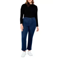 New ⌛ NIC+ZOE Plus All Day High Rise Ankle Demi Bootcut 👖 Jeans In Atlas 🥰 -NIC+ZOE Sales unnamed file 1295