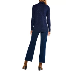 Flash Sale ❤️ NIC+ZOE Twinkle Turtleneck Sweater Rose 👏 -NIC+ZOE Sales unnamed file 130