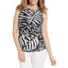 Promo 💯 NIC+ZOE Moonlit Palm Tank Top Black Multi 🧨 -NIC+ZOE Sales unnamed file 1334