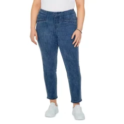 Deals ❤️ NIC+ZOE Plus All Day Denim Leggings In Pacific 💯