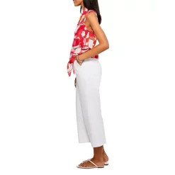 Top 10 💯 NIC+ZOE Paint The Town Gauze Tie Front Tank Red Multi 🌟 -NIC+ZOE Sales unnamed file 1349