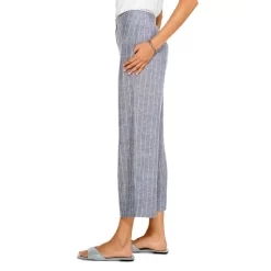 Best Pirce 🛒 NIC+ZOE Central Park Wide Leg Pants Indigo Multi 👍 -NIC+ZOE Sales unnamed file 1353