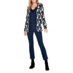 Best deal 👍 NIC+ZOE Plus Mosaic Mix Knit Blazer Black Multi 🔔 -NIC+ZOE Sales unnamed file 1386