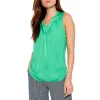 Hot Sale 🛒 NIC+ZOE Soft Drape Tie Tank Jade ✔️ -NIC+ZOE Sales unnamed file 1388