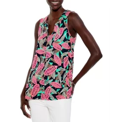 Brand new 🧨 NIC+ZOE Petites Colorful Canopy Tank Pink Multi 😍