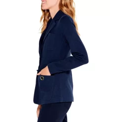 Wholesale 🌟 NIC+ZOE Editor Button Front Blazer Dark Indigo 🔥 -NIC+ZOE Sales unnamed file 141