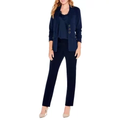 Wholesale 🌟 NIC+ZOE Editor Button Front Blazer Dark Indigo 🔥 -NIC+ZOE Sales unnamed file 142