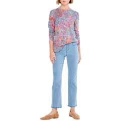 Outlet 👍 NIC+ZOE Abstract Glow Knit Top Pink Multi 🎉 -NIC+ZOE Sales unnamed file 166