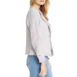 Budget 🧨 NIC+ZOE Fringe Trim Jacket Black Onyx 🔔 -NIC+ZOE Sales unnamed file 2