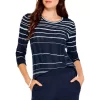 Cheap 😍 NIC+ZOE Reflecting Rays Sweater Indigo Multi 😀 -NIC+ZOE Sales unnamed file 204