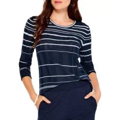 Cheap 😍 NIC+ZOE Reflecting Rays Sweater Indigo Multi 😀