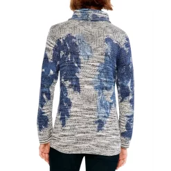 Best reviews of ✔️ NIC+ZOE Shadow Mix Turtleneck Sweater Blue Multi 😀 -NIC+ZOE Sales unnamed file 249