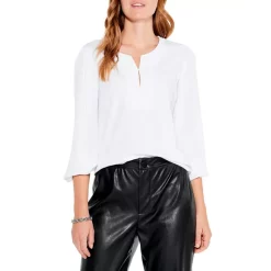 Coupon 🥰 NIC+ZOE Statement Sleeve Top Paper White 🎁 -NIC+ZOE Sales unnamed file 258