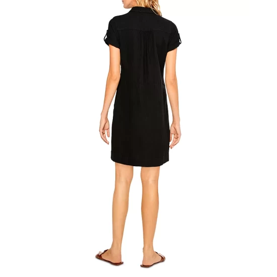 Best Pirce ๐ NIC+ZOE Rumba Short Sleeve ๐ Shirt ๐ Dress Black Onyx ๐ 5 Best Pirce ๐ NIC+ZOE Rumba Short Sleeve ๐ Shirt ๐ Dress Black Onyx ๐ - Image 3