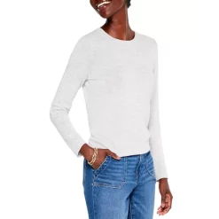 Cheap 🛒 NIC+ZOE Crewneck Long Sleeve Sweater Black Onyx 🧨 -NIC+ZOE Sales unnamed file 271