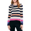 Deals 🛒 NIC+ZOE Jewel Stripes Vital Sweater Indigo Multi ⭐ -NIC+ZOE Sales unnamed file 297