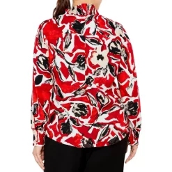 New 🎁 NIC+ZOE Petal Pop Top Red Multi 🔥 -NIC+ZOE Sales unnamed file 311