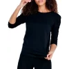Buy 🔥 NZT NIC+ZOE Puff Sleeve Tee Black Onyx ❤️ -NIC+ZOE Sales unnamed file 334