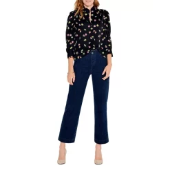 Flash Sale 😉 NIC+ZOE Party Pears Printed 👚 Shirt Black Multi ❤️ -NIC+ZOE Sales unnamed file 382