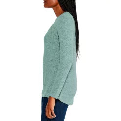Brand new 😉 NZT NIC+ZOE Sweet Dreams Space Dye Long Sleeve Tee Soft Aqua 👍 -NIC+ZOE Sales unnamed file 389