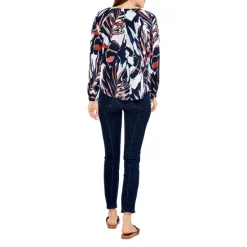 Top 10 ✨ NIC+ZOE Seaside Shade 👕 Shirt Indigo Multi 🤩 -NIC+ZOE Sales unnamed file 397