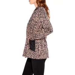 Promo 🛒 NIC+ZOE Jacquard Knit Open Blazer Neutral Multi 🥰 -NIC+ZOE Sales unnamed file 410