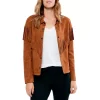 Brand new 🔥 NIC+ZOE Fall Fringe Faux Suede Jacket Toffee 🎉 -NIC+ZOE Sales unnamed file 426