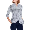 Flash Sale 🔥 NIC+ZOE Icicle Sweater Blazer Blue Multi 👍 -NIC+ZOE Sales unnamed file 43