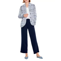 Flash Sale 🔥 NIC+ZOE Icicle Sweater Blazer Blue Multi 👍 -NIC+ZOE Sales unnamed file 46