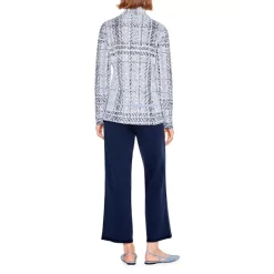 Flash Sale 🔥 NIC+ZOE Icicle Sweater Blazer Blue Multi 👍 -NIC+ZOE Sales unnamed file 47