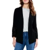 Top 10 🤩 NIC+ZOE Pointelle Cuff Cardigan Black Onyx ⭐ -NIC+ZOE Sales unnamed file 503