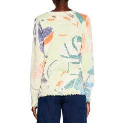 Promo 👏 NIC+ZOE Soft Meadow Sweater Green Mult ✔️ -NIC+ZOE Sales unnamed file 509