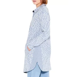 Wholesale ⌛ NIC+ZOE Jetset Printed Jacket Blue Multi 🧨 -NIC+ZOE Sales unnamed file 518