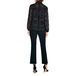 Budget ⌛ NIC+ZOE Starry Sky 👚 Shirt Black Onyx 🧨 -NIC+ZOE Sales unnamed file 52