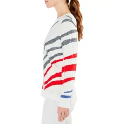 Discount 🔥 NIC+ZOE Falling Stripes Sweater Red Multi 🤩 -NIC+ZOE Sales unnamed file 55
